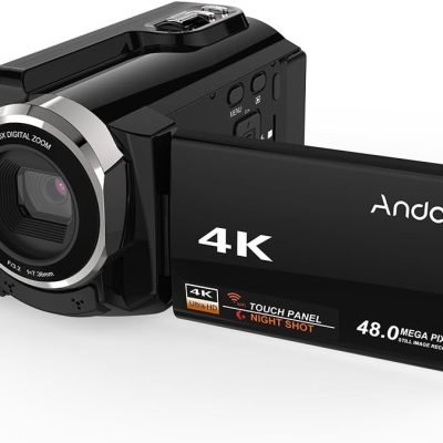 Andoer 4K 1080P 48MP WiFi Digital Video Camera