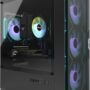 Gaming PC, i7 CPU Up to 4.2 GHz, GTX 1660 Super 6GB DDR6 Graphics Card, 512GB SSD, 16GB RAM, ARGB Fansx4 for Desktop PC, WiFi 6 BT 5.3, Win11 (i7/16G/GTX1660S 6GB)